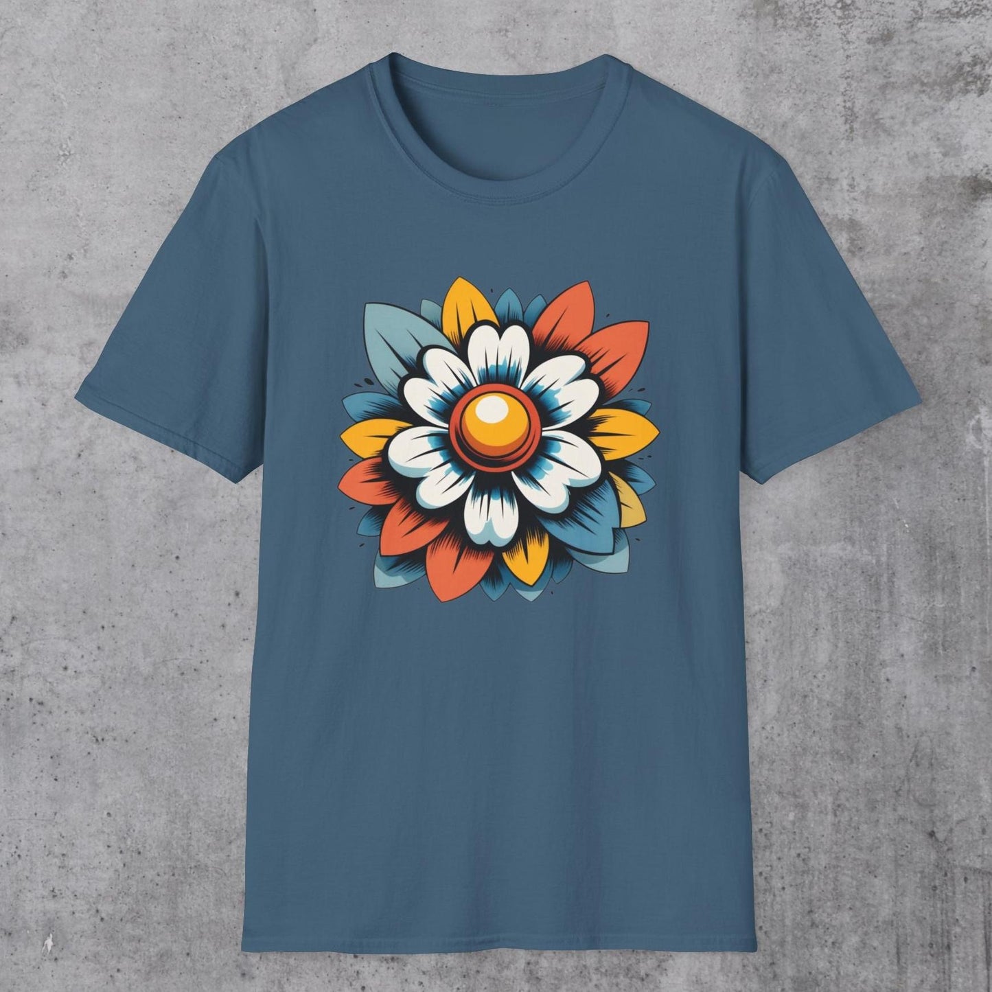 Retro Flower T-Shirt