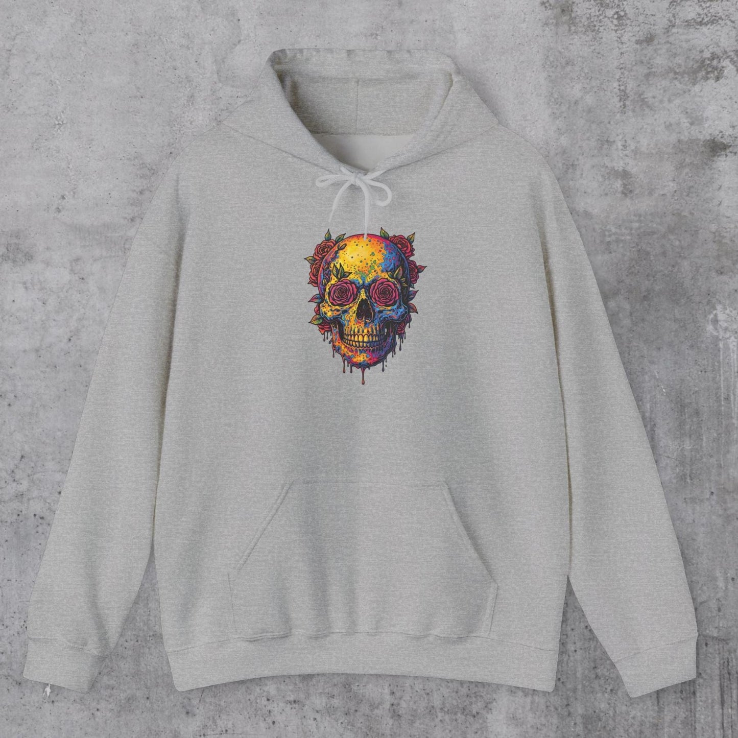Rose Skull Hoodie