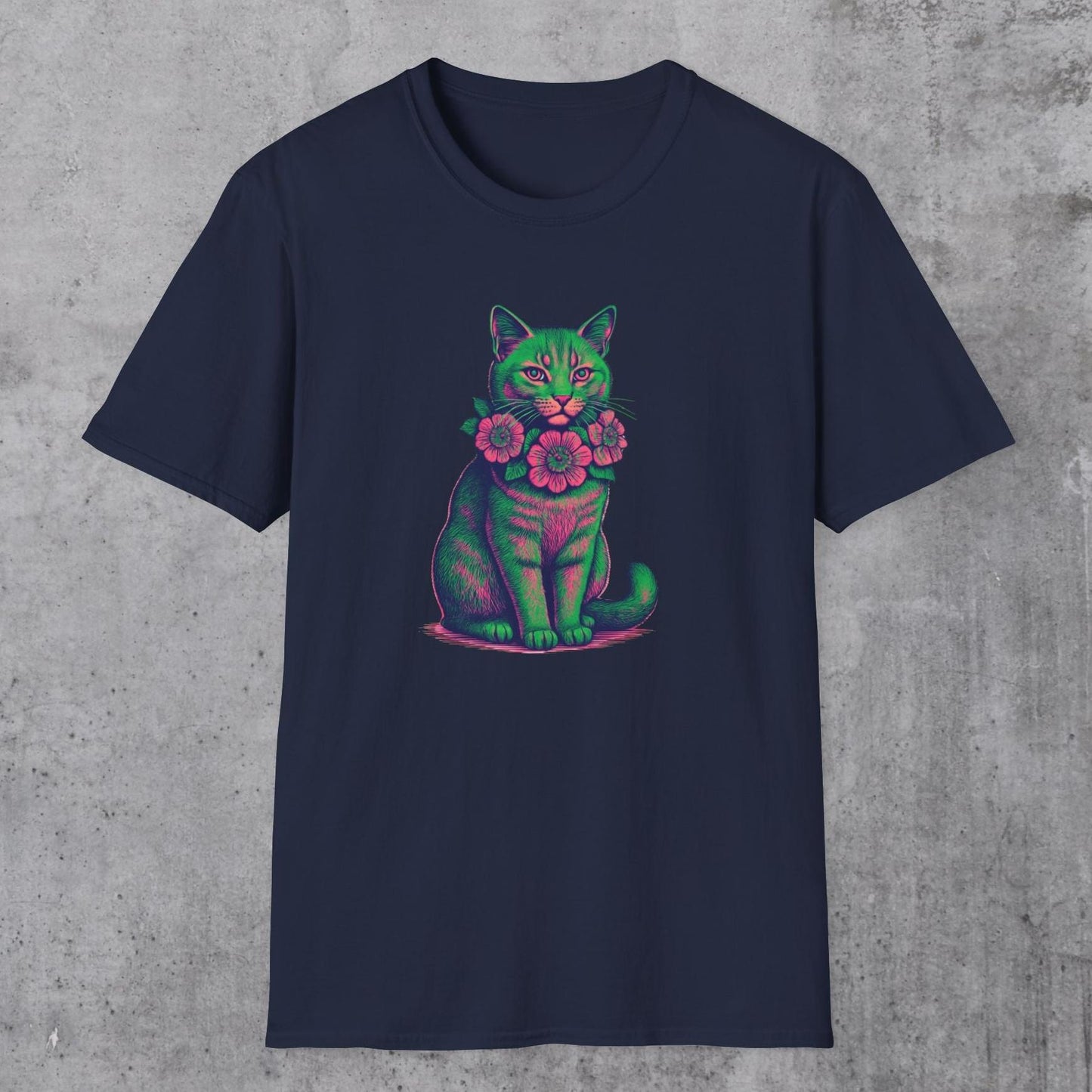 Neon Cat T-Shirt