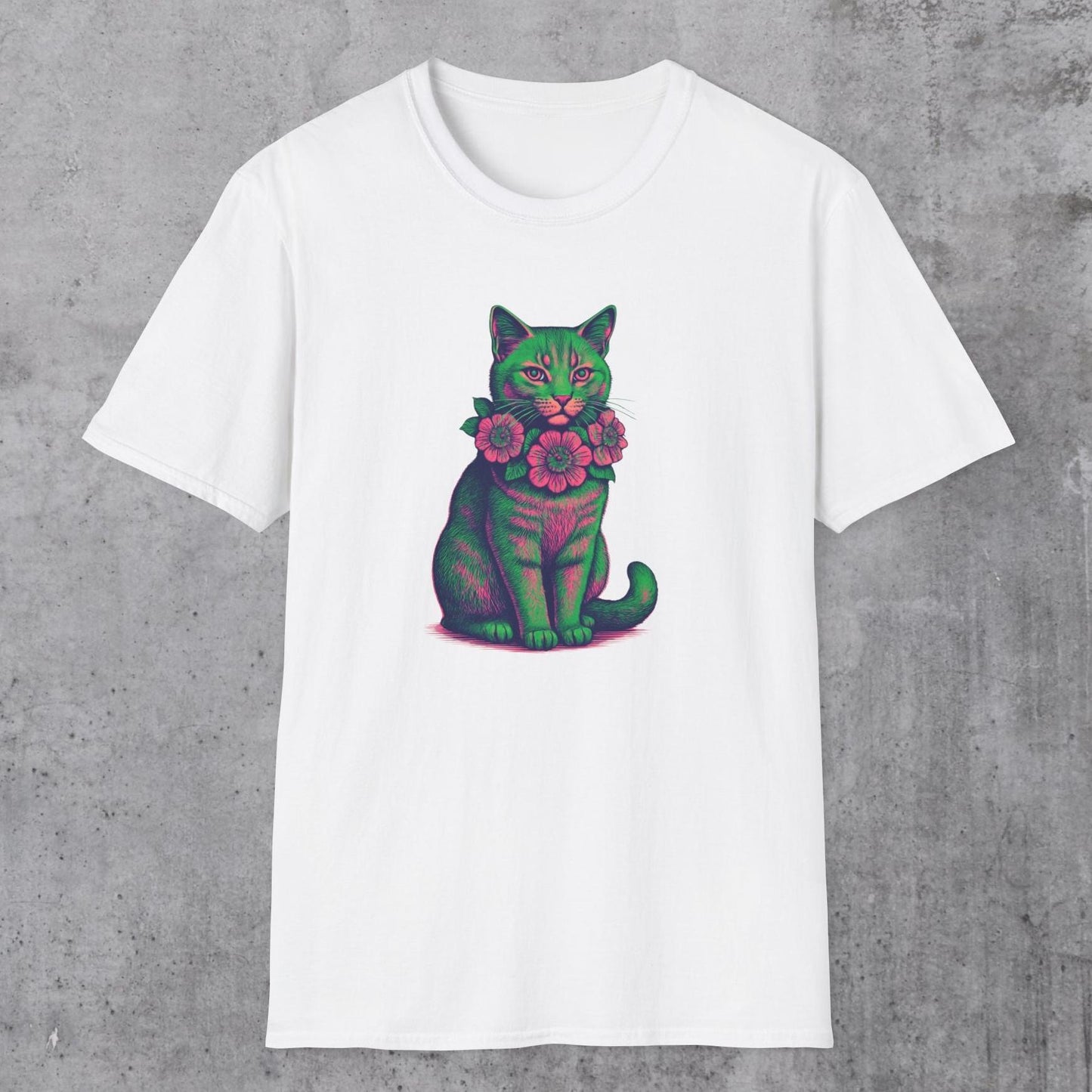 Neon Cat T-Shirt