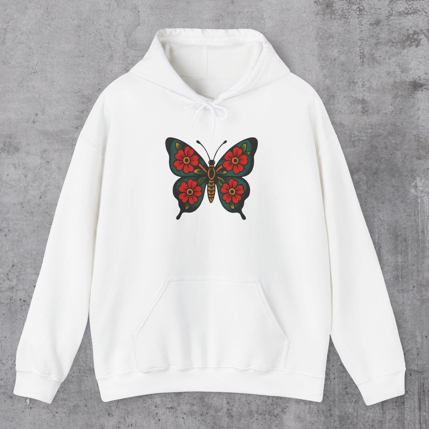 Floral Butterfly Hoodie