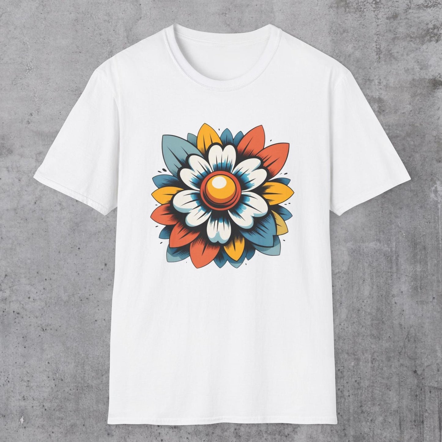 Retro Flower T-Shirt