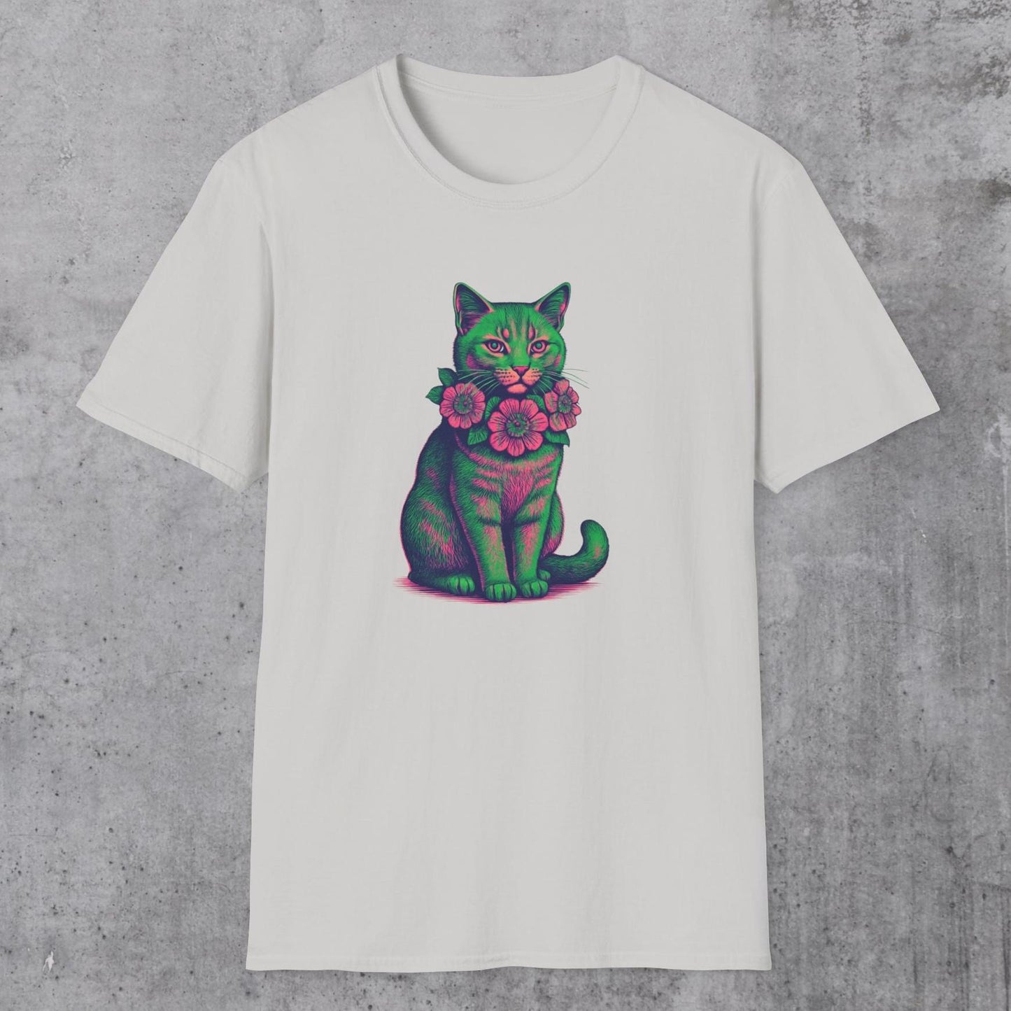 Neon Cat T-Shirt