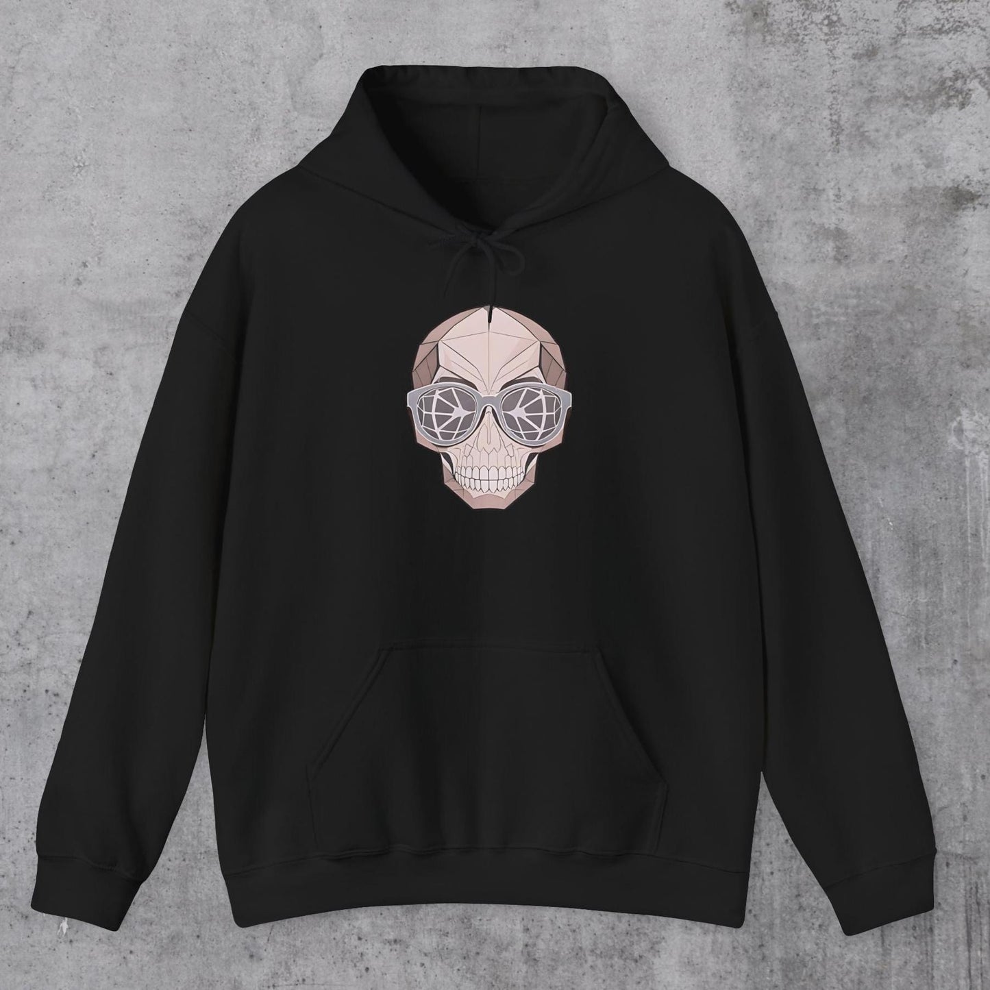 Ink Punk Skull Hoodie