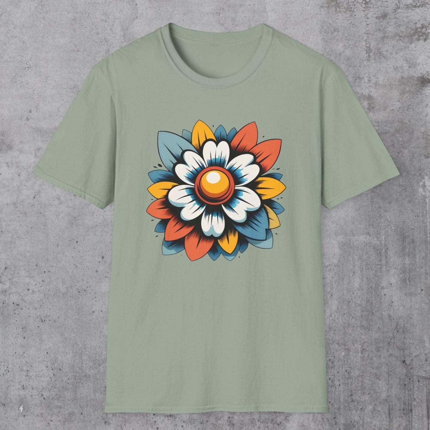 Retro Flower T-Shirt
