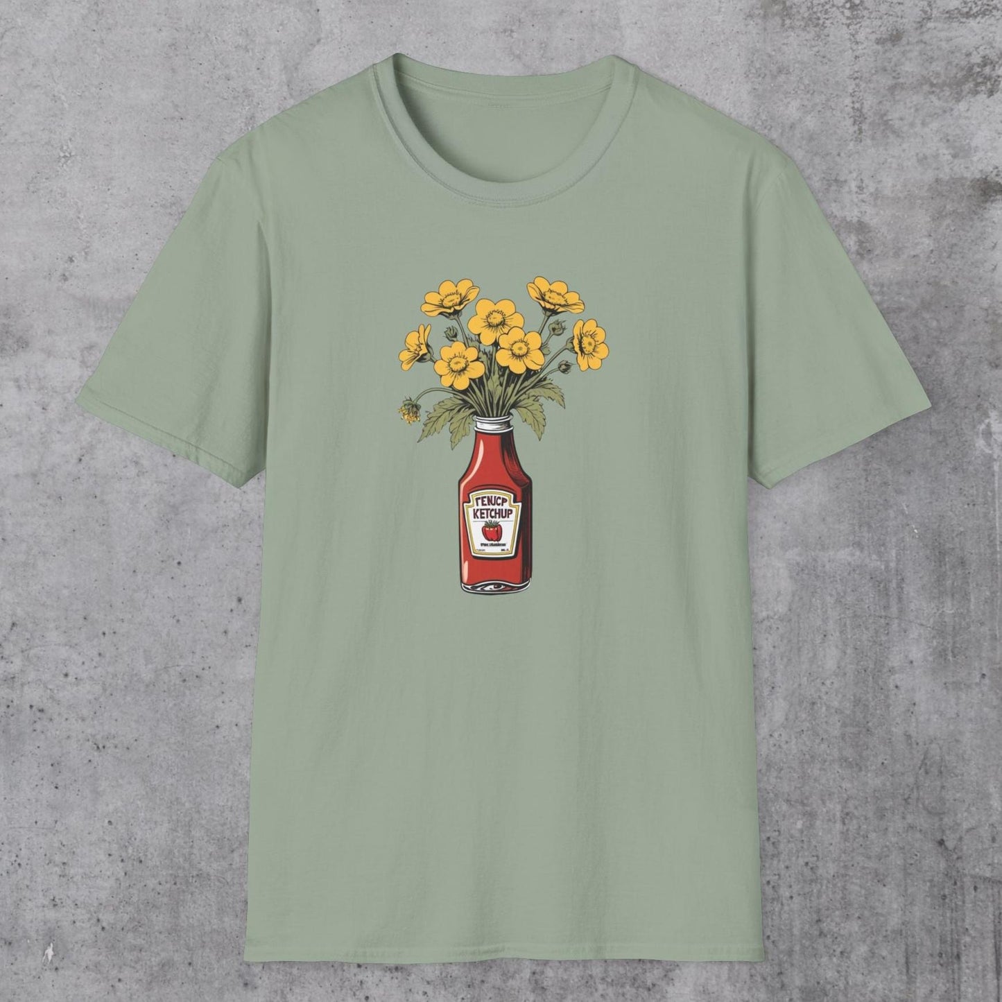 Ketchup Flower T-Shirt