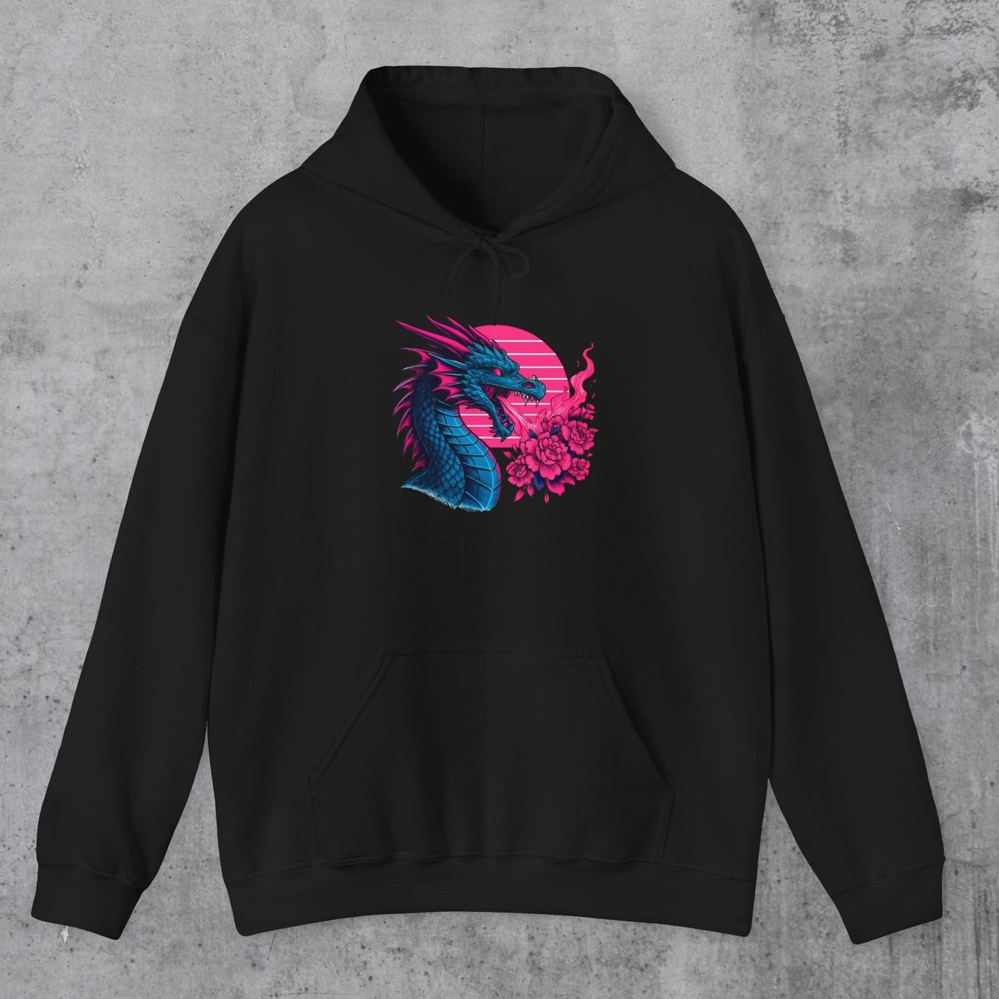 Retro Dragon Hoodie