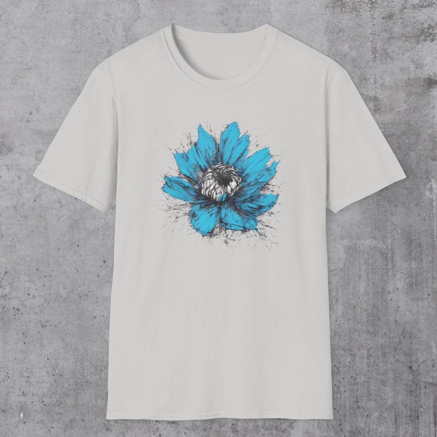 Turquoise Flower T-Shirts
