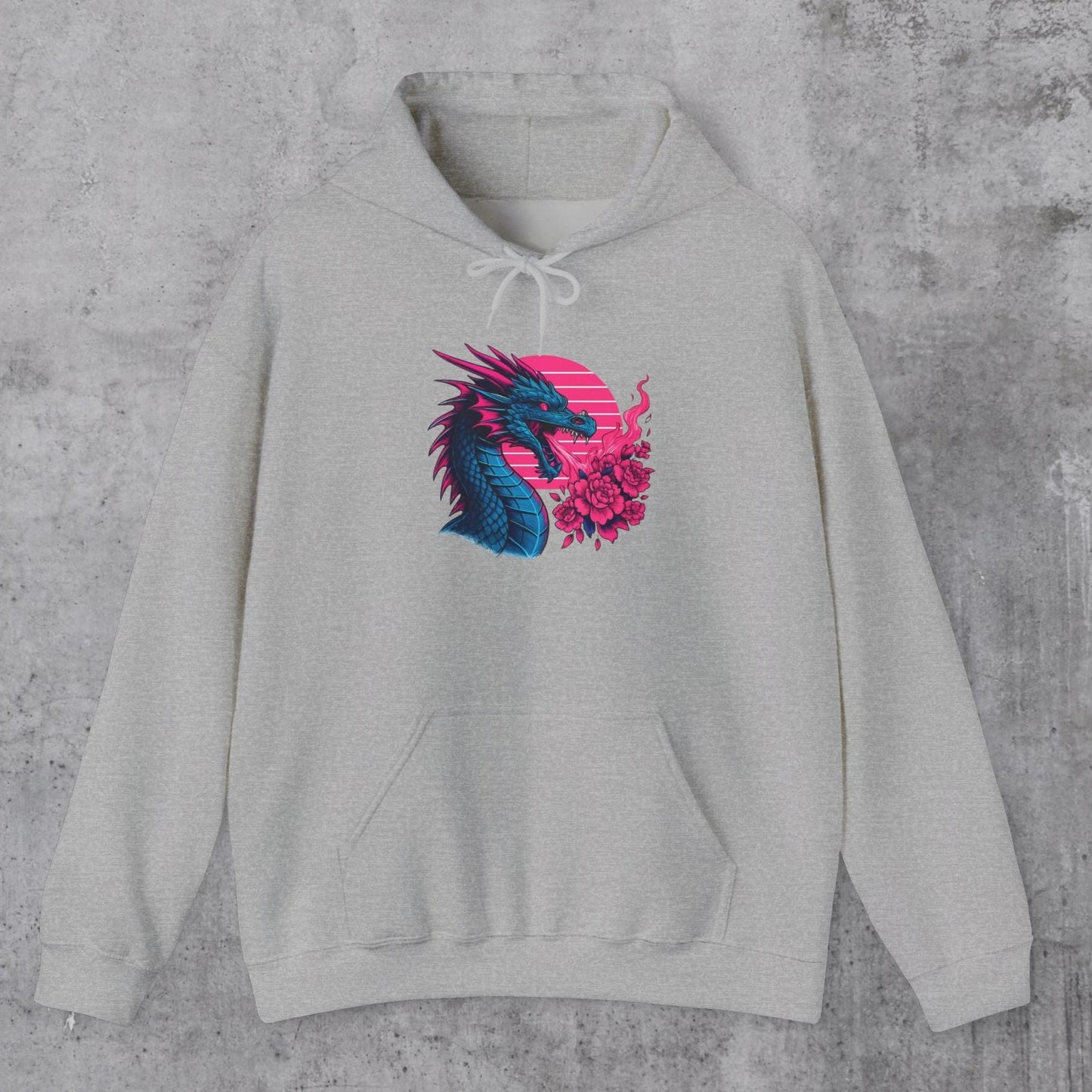 Retro Dragon Hoodie