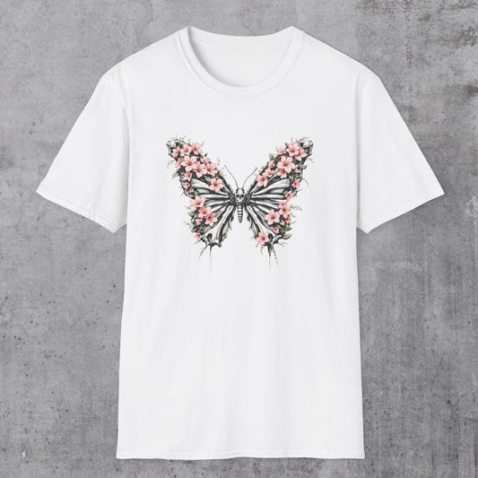 Skeleton Butterfly T-Shirt