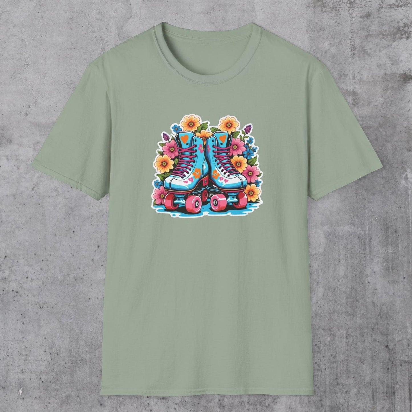 Retro Roller Skate T-Shirt
