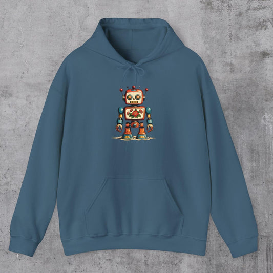 Vintage Robot Hoodie