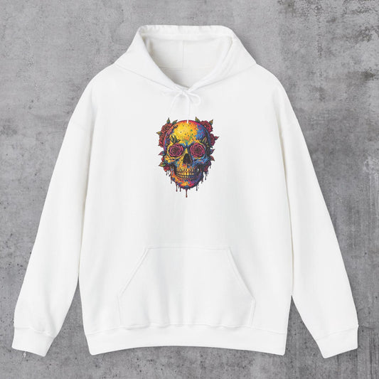 Rose Skull Hoodie