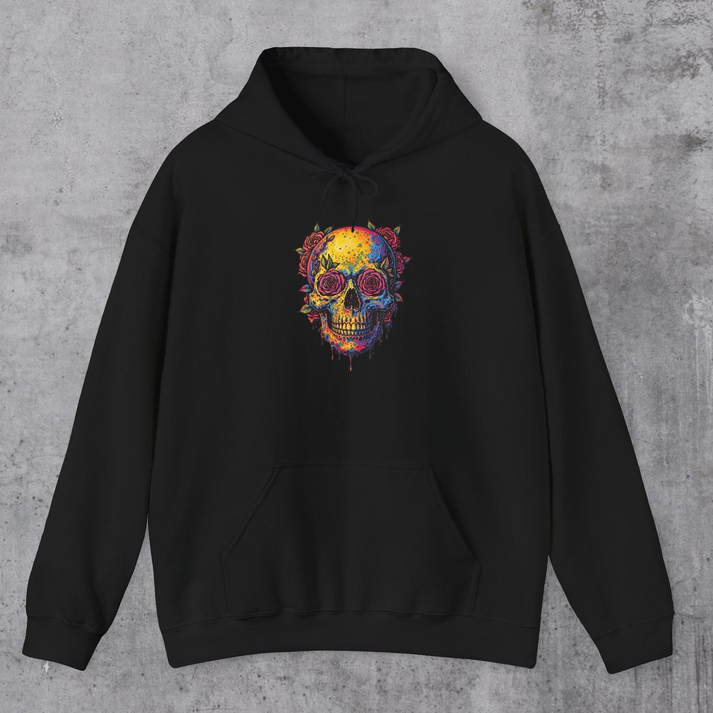 Rose Skull Hoodie