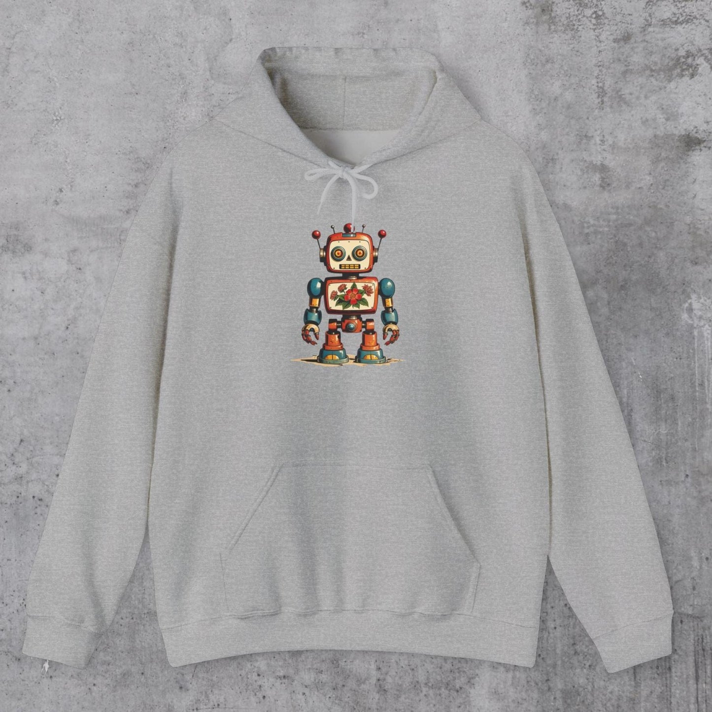 Vintage Robot Hoodie
