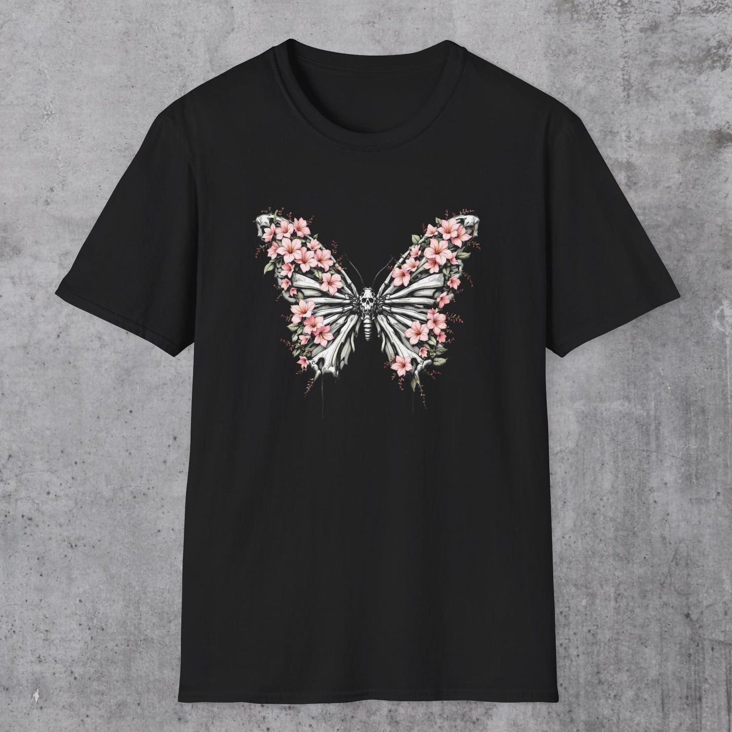 Skeleton Butterfly T-Shirt