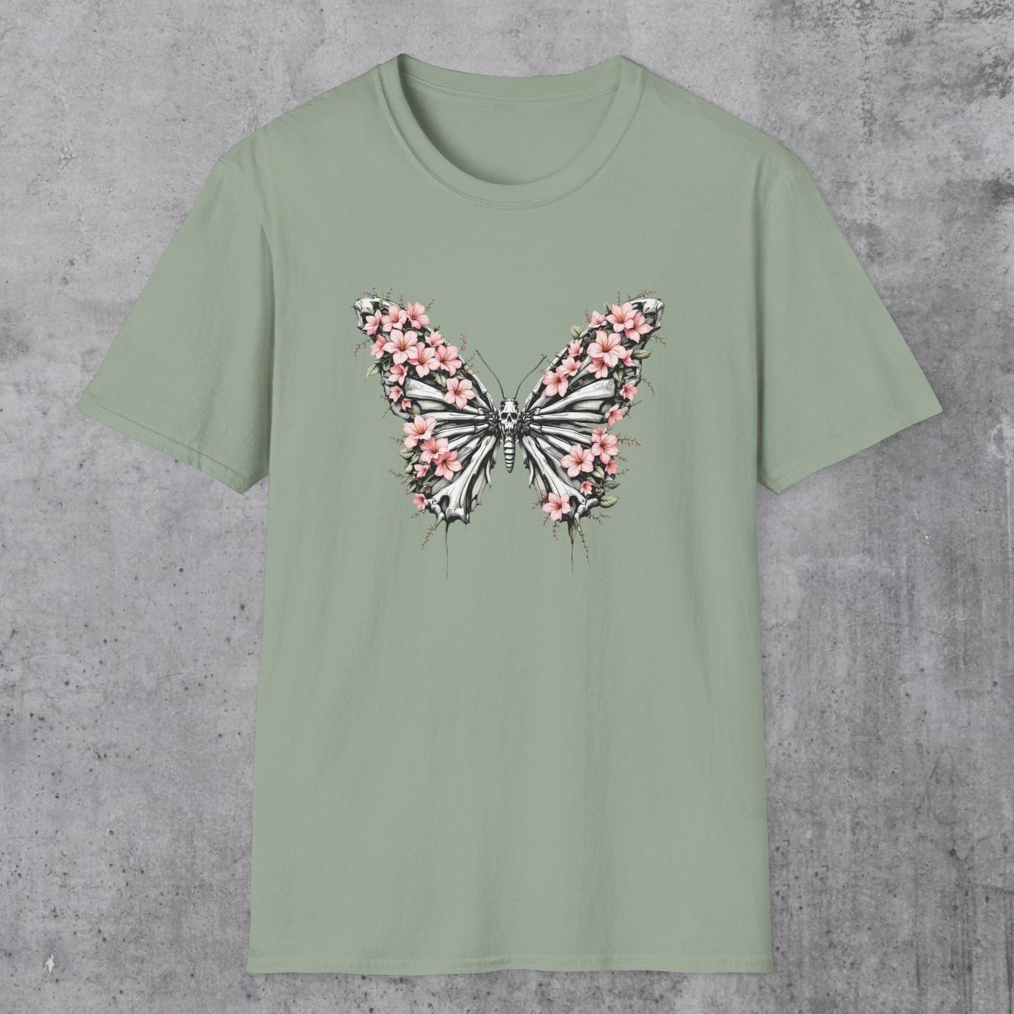 Skeleton Butterfly T-Shirt