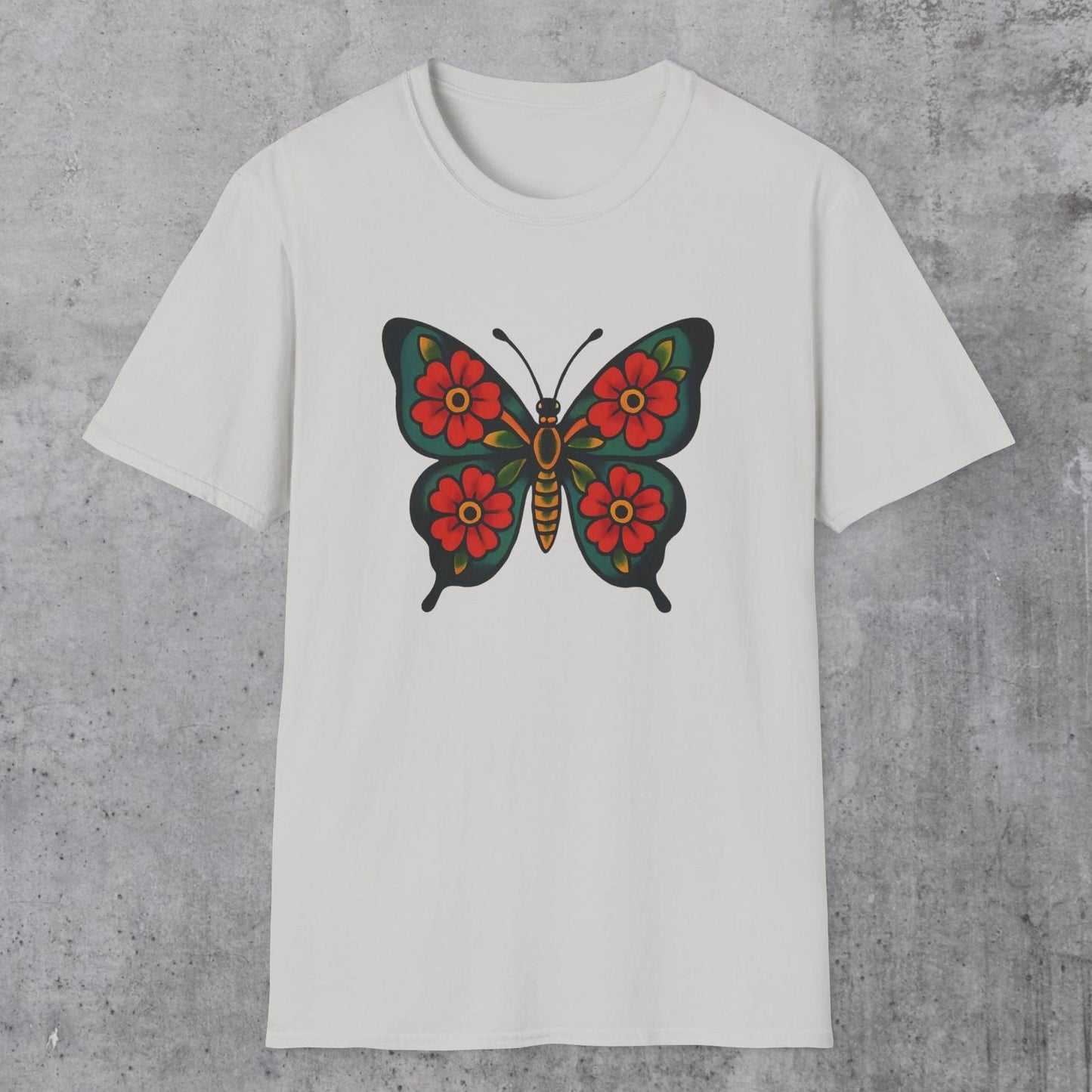 Floral Butterfly T-Shirt
