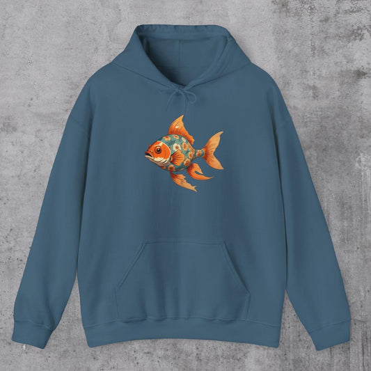 Vintage Goldfish Hoodie