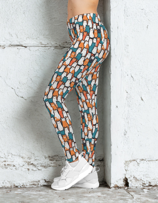 Cat Crowd Leggings