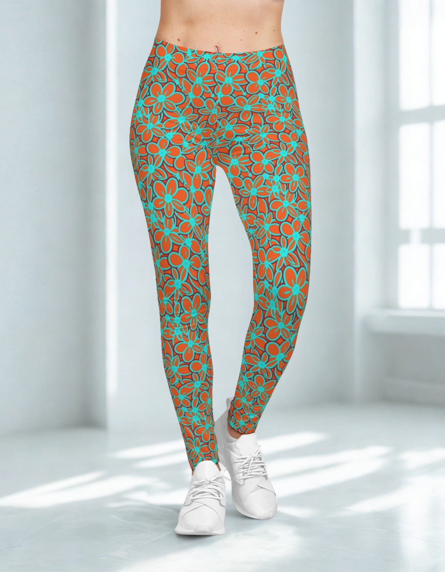 Floral Print Leggings