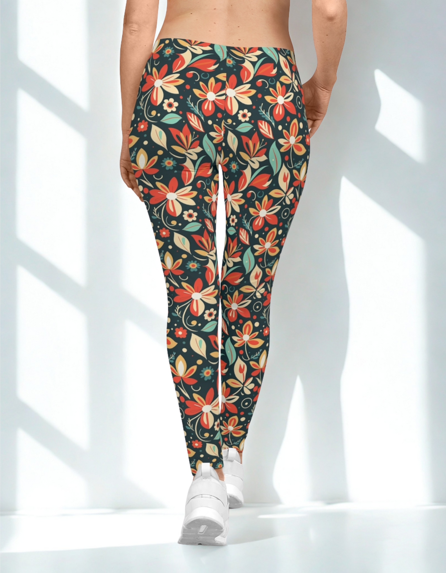 Vintage Floral Leggings